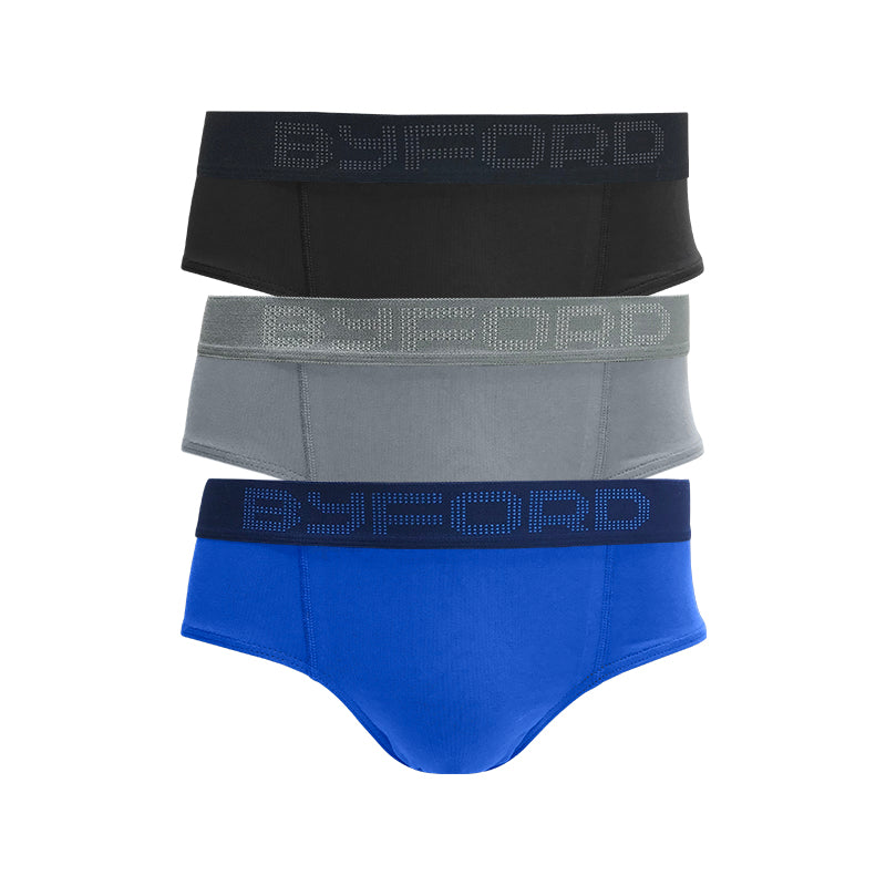 Byford 3pcs Men's Classic Briefs | Cotton Elastane | BMB835795AS1