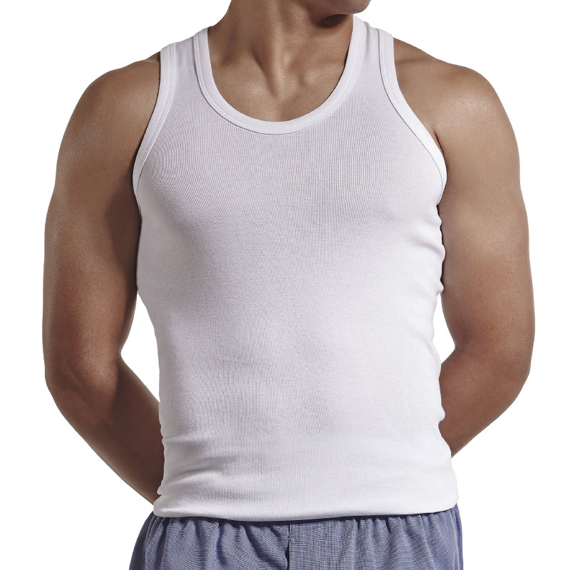 Byford 3pcs Men's Singlet | Cotton Rib | BMN278489AS1