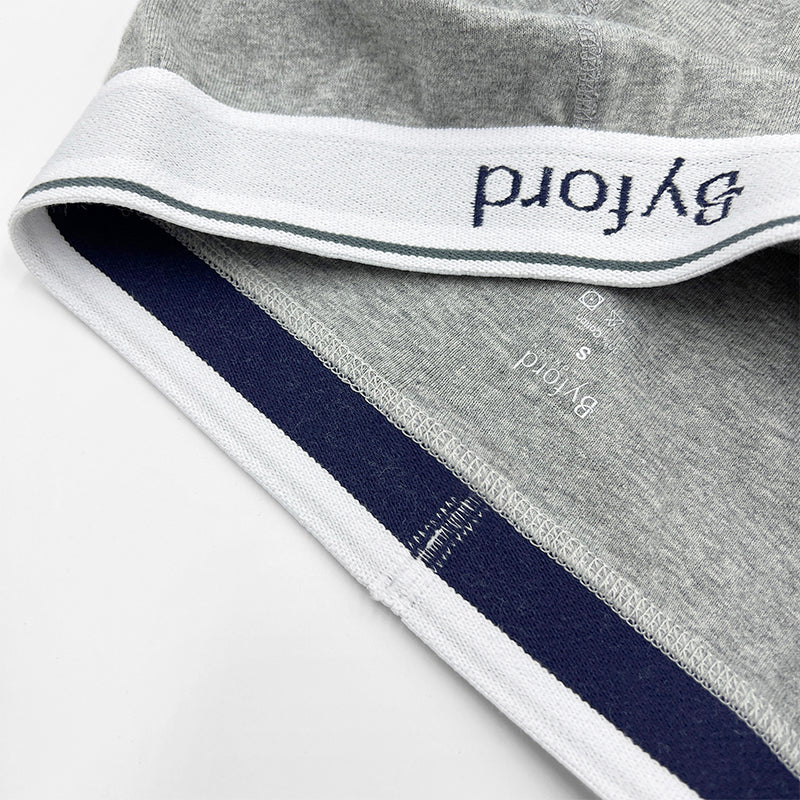Byford 2pcs Men's Boxer Briefs | Cotton Rib | Classic | BMX338688