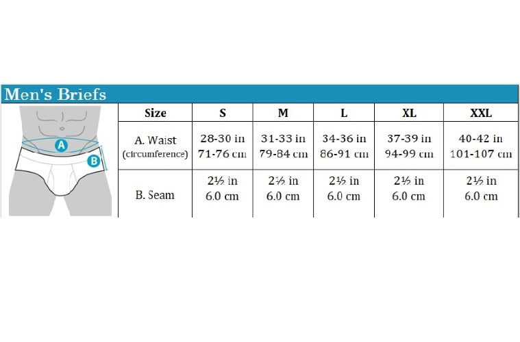 Byford 3pcs Men's Hipster Briefs | Cotton Elastane | Inventive | BMB389011