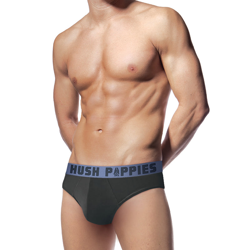 Hush Puppies 3pcs Men's Mini Briefs | Cotton Elastane | HMB278283AS1