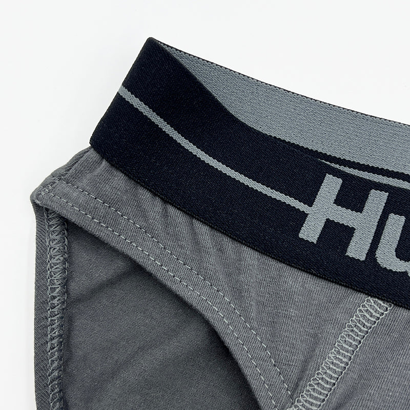 Hush Puppies 3pcs Men's Hipster Briefs | Cotton Elastane | HMB278287AS1