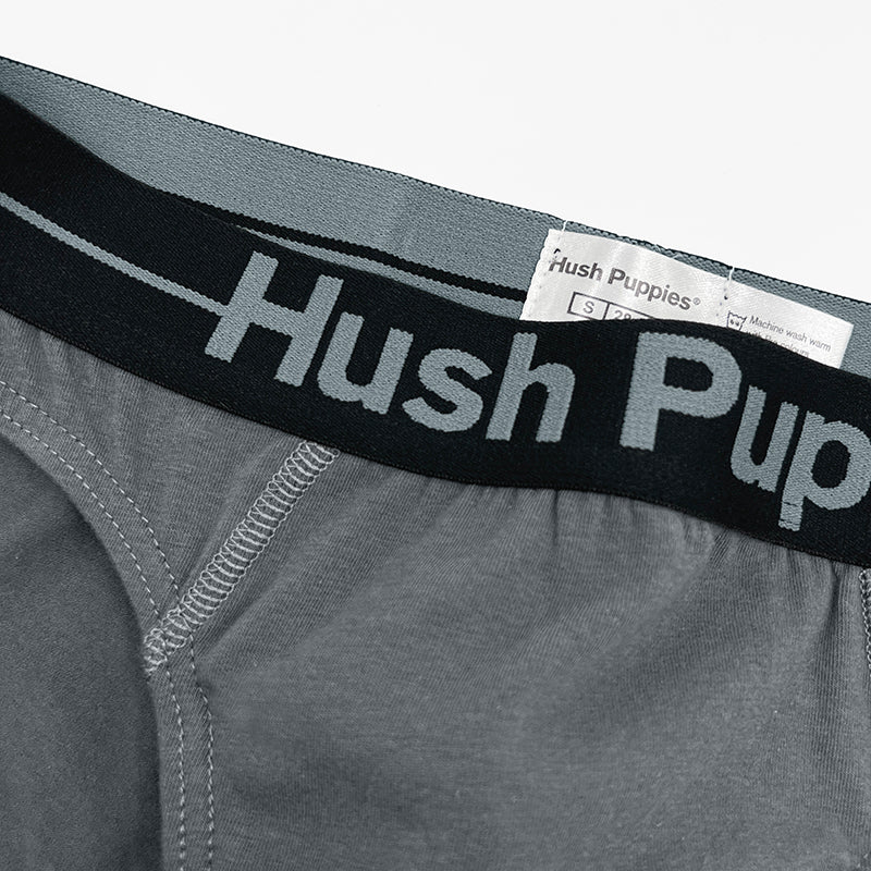 Hush Puppies 3pcs Men's Hipster Briefs | Cotton Elastane | HMB278287AS1
