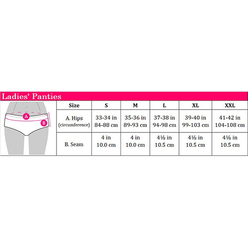 Jockey® 5pcs Ladies' Hipster Panties | Cotton Spandex | Essential | JLU308623AS1