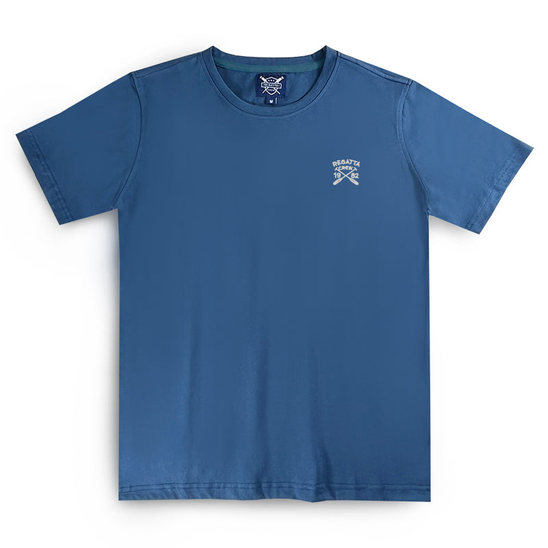 Regatta Crew Men's Round Neck Basic Tee With Embroidery | RMT288382