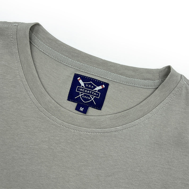 Regatta Crew Men's Round Neck Basic Tee With Embroidery | RMT288382