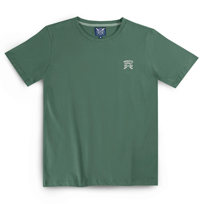 Regatta Crew Men's Round Neck Basic Tee With Embroidery | RMT288382