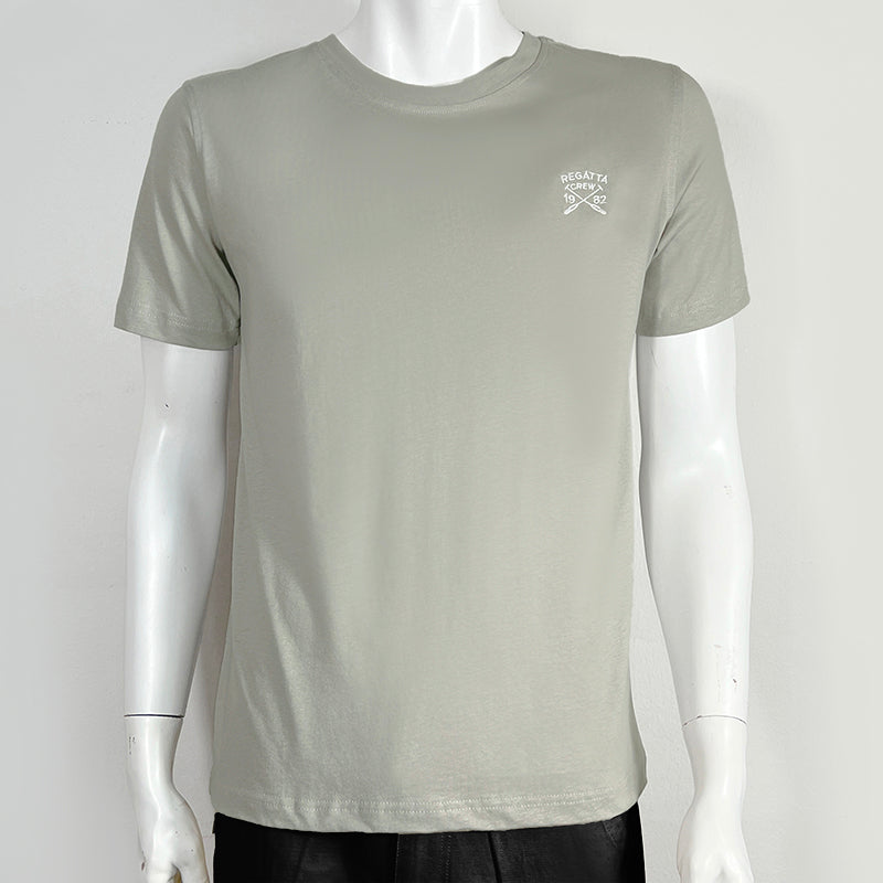 Regatta Crew Men's Round Neck Basic Tee With Embroidery | RMT288382