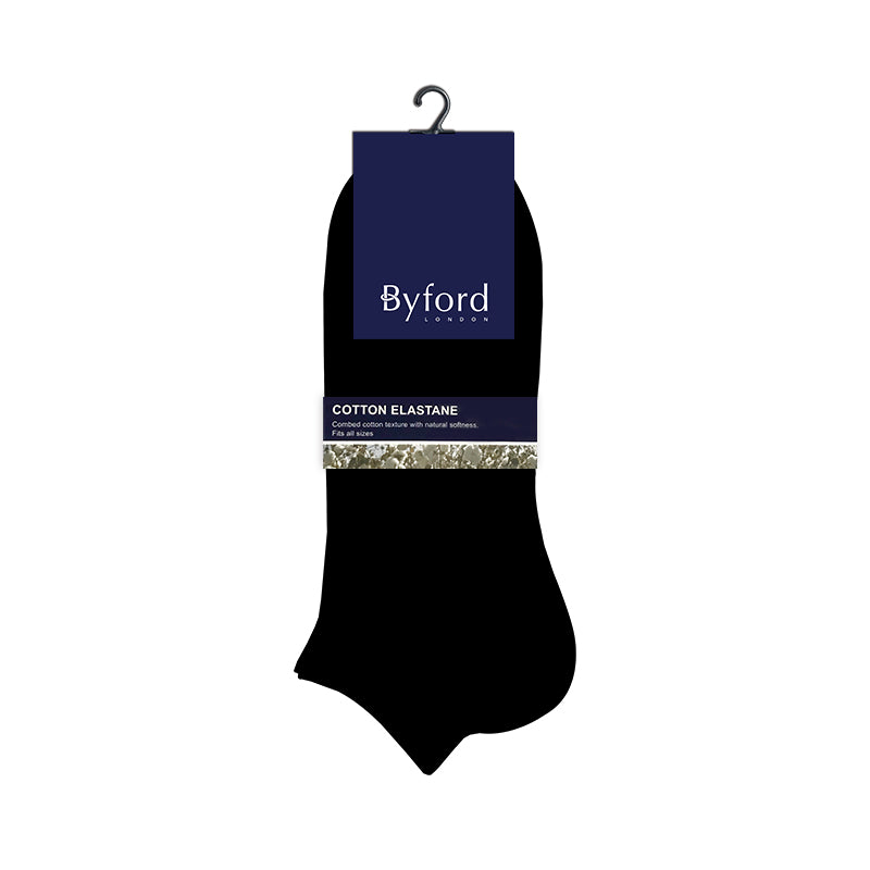 Byford 3prs Men's Ankle Socks | Cotton Elastane | BMS658994AS1