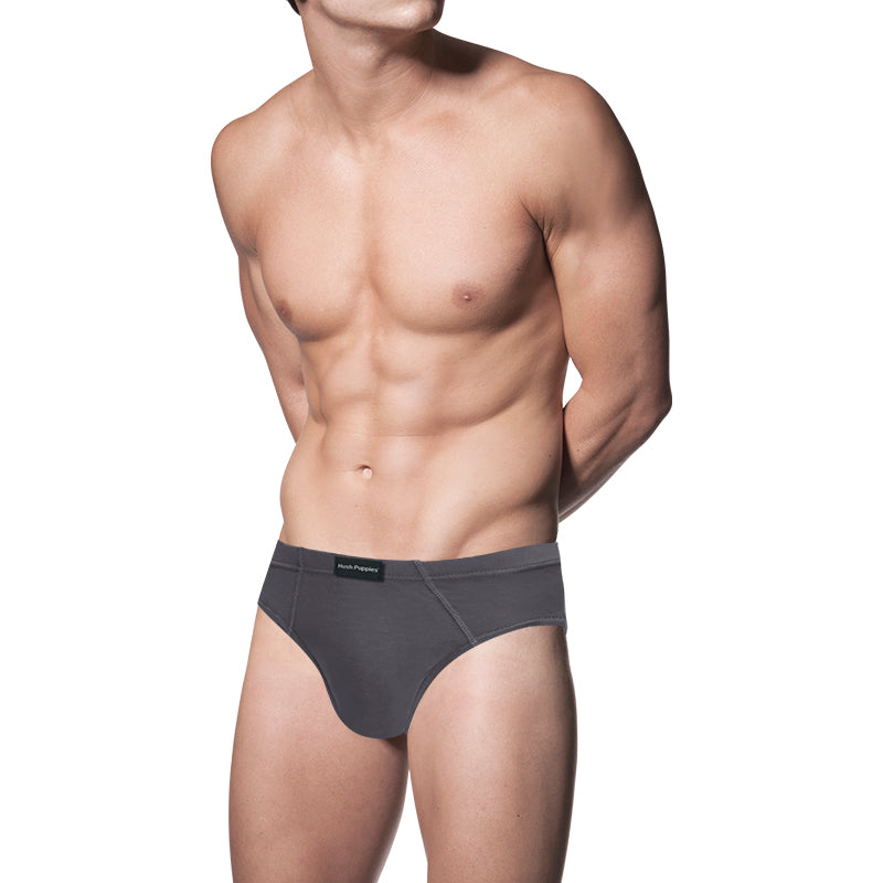 Hush Puppies 3pcs Men's Mini Briefs | Bamboo Spandex | BP2322