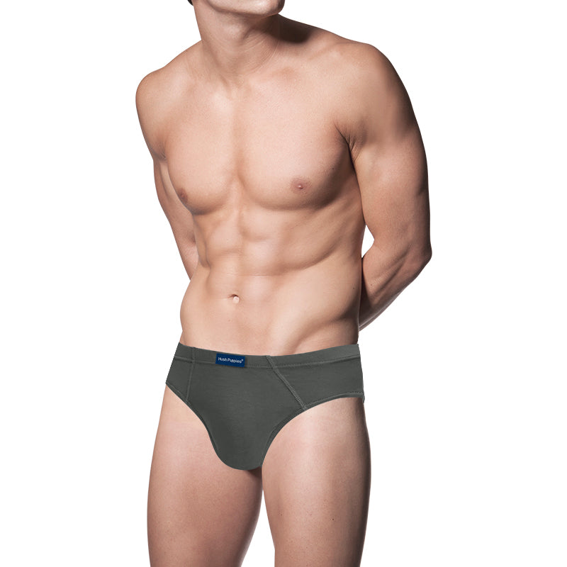 Hush Puppies 5pcs Men's Mini Briefs | Cotton Single Jersey | HMB753868AS1