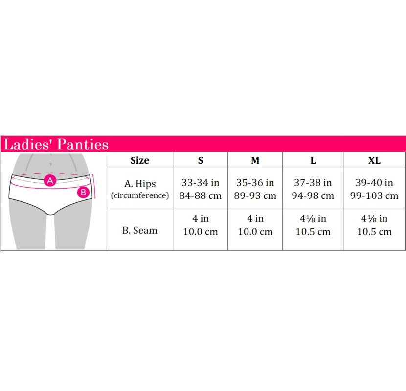 Hush Puppies 5pcs Ladies' Hipster Panties | Cotton Spandex | HLU278256AS1