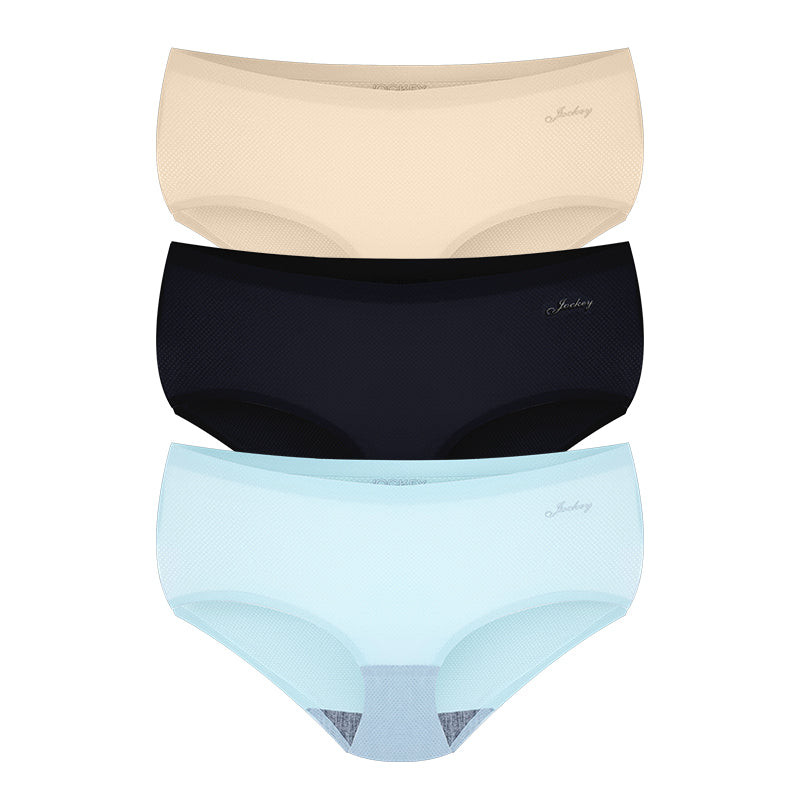 Jockey® 3pcs Ladies' Hipster Panties | No Panty Line Promise® | Microfiber Spandex | JLU278450