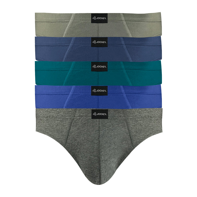 Jockey® 5pcs Men's Mini Briefs | Cotton | USA | JMB151063AS1