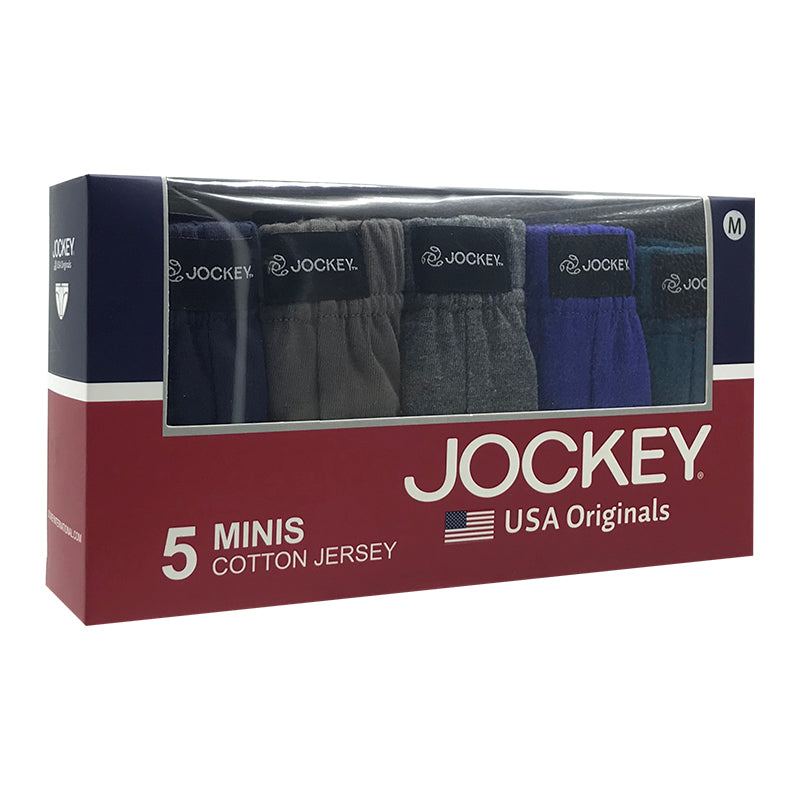Jockey® 5pcs Men's Mini Briefs | Cotton | USA | JMB151063AS1