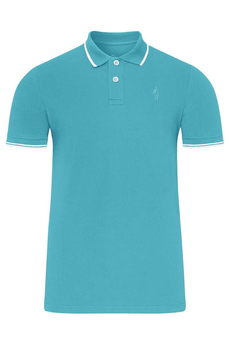 Jockey® 1pc Men's Pique Polo With Embroidery Logo | Cotton | Slim Fit | JMP937713