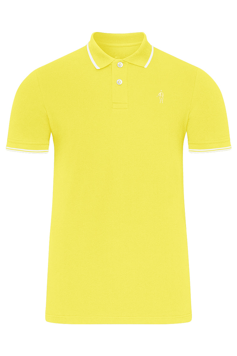 Jockey® 1pc Men's Pique Polo With Embroidery Logo | Cotton | Slim Fit | JMP937713