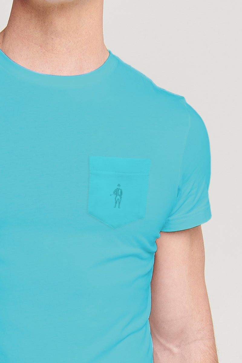 Jockey® 1pc Men's Basic Tee With Embroidery On Pocket | Cotton Single Jersey | Slim Fit | JMT937729