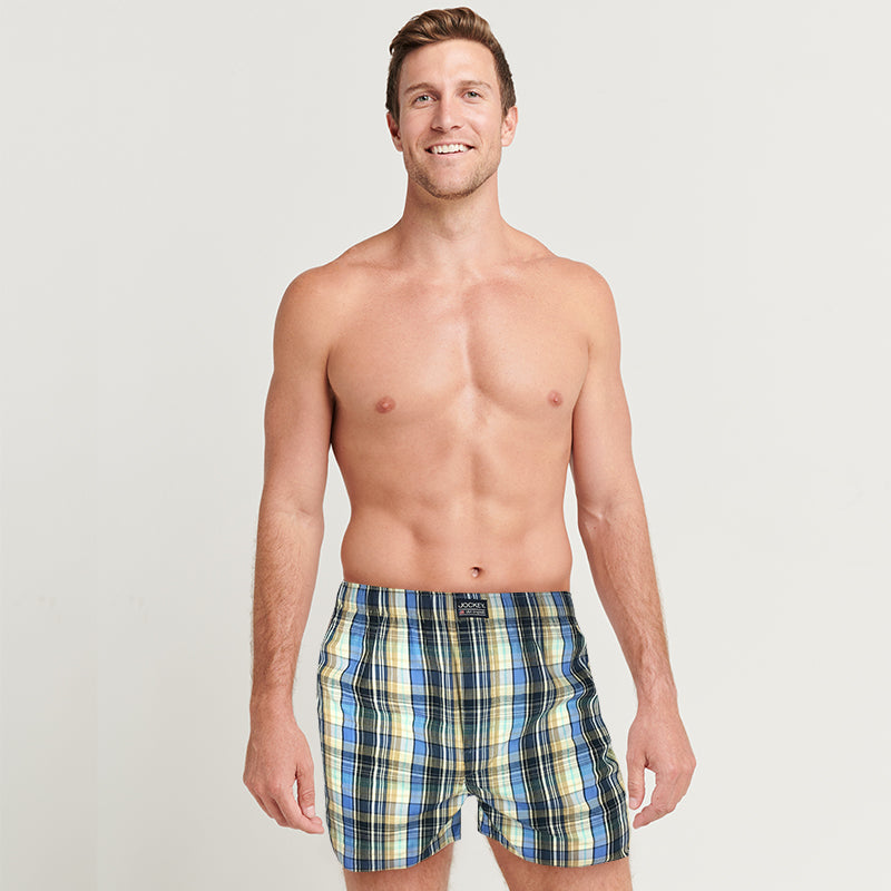 Jockey®️ 1pc Men's Woven Boxer Shorts | Cotton | JMX019511AS1