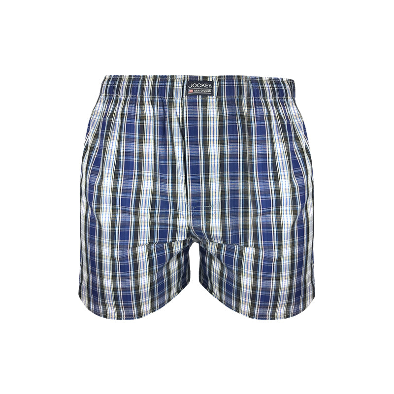 Jockey®️ 1pc Men's Woven Boxer Shorts | Cotton | JMX019511AS1