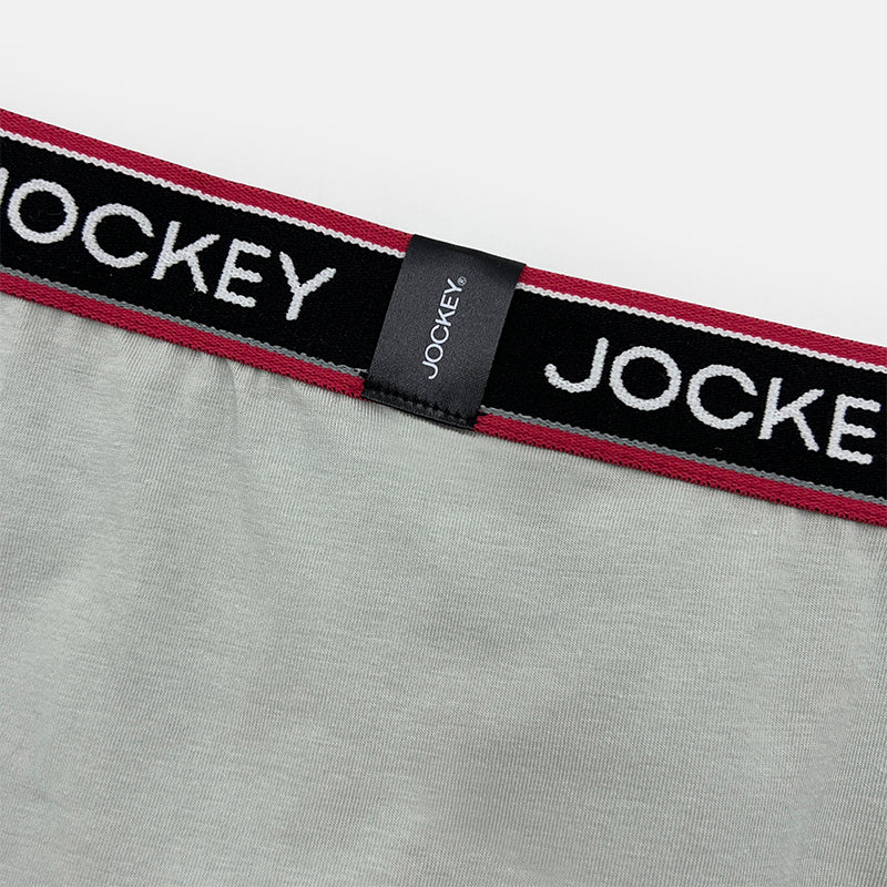 Jockey® 2pcs Men's Basic Long Trunk | Cotton Elastane | JMX958470AS1