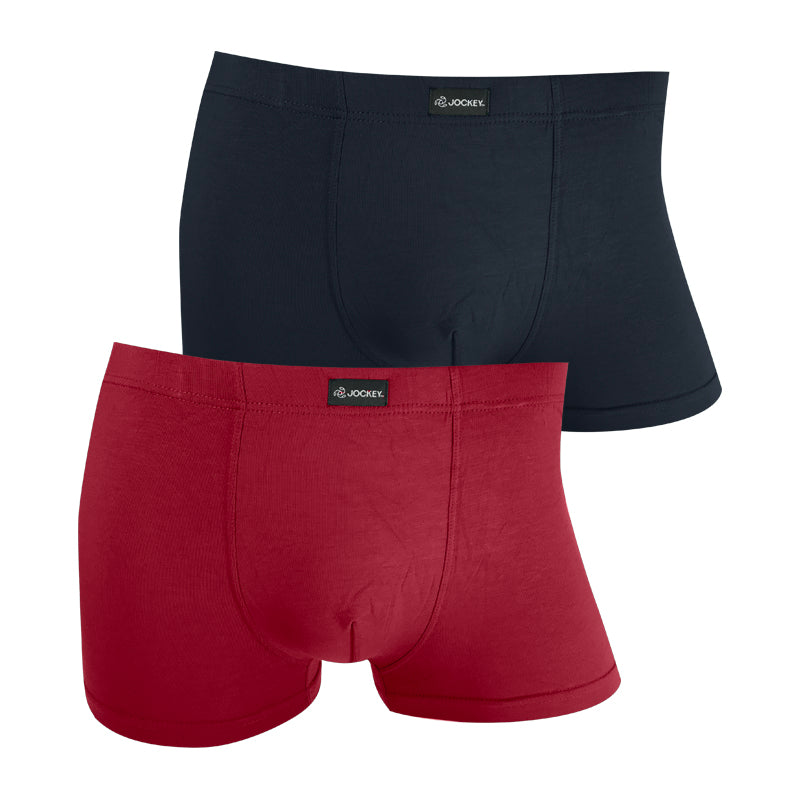 Jockey® 2pcs Men's Trunks | Cotton Elastane | JMX958474AS1