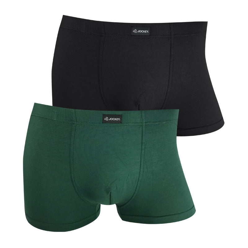 Jockey® 2pcs Men's Trunks | Cotton Elastane | JMX958474AS1
