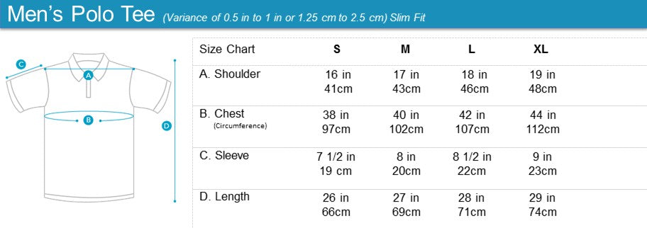 Jockey® 1pc Men's Pique Polo With Embroidery | Cotton | Slim Fit | JMP938616
