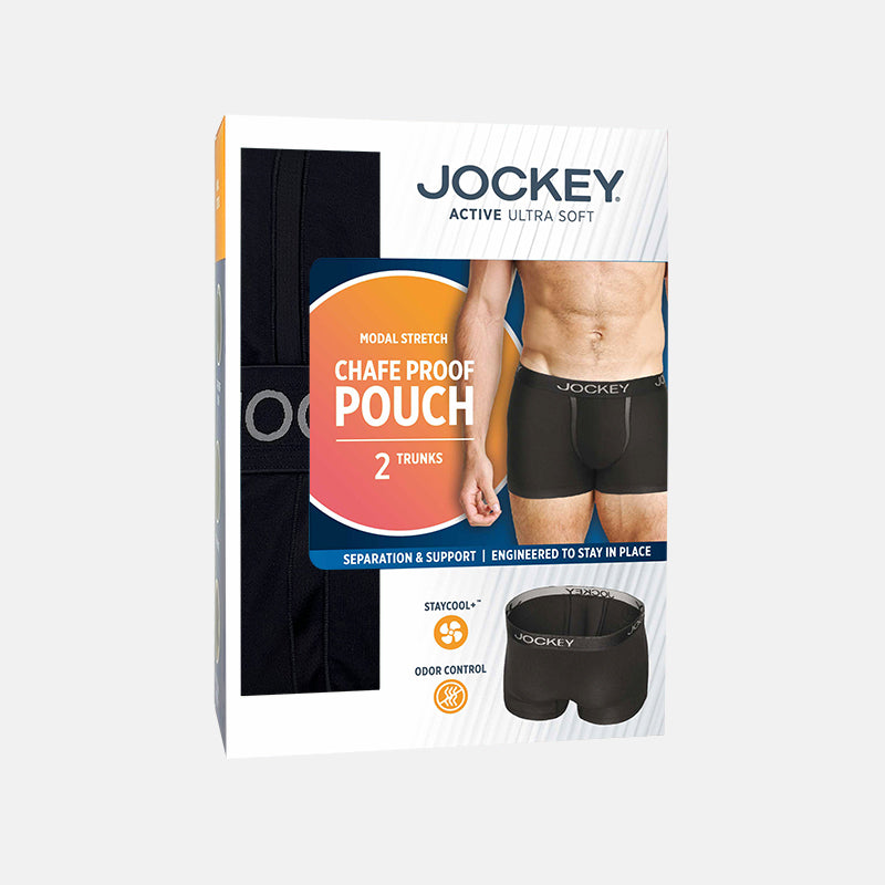Jockey® 2pcs Men's Boxer Briefs Chafe Proof Pouch | Modal | 25502982