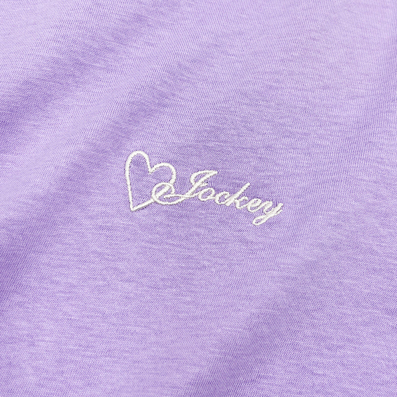 Jockey® Ladies Round Neck Basic Tee with Embroidery | JLT358945