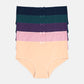 Jockey 5pcs Ladies Panties Cotton Spandex | Midi | Bloom | JLU378916AS1