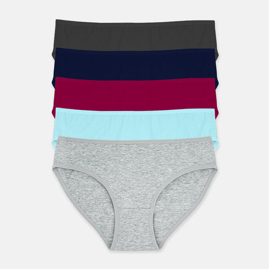 Jockey 5pcs Ladies' Mini Panties | Cotton Spandex | Adore | JLU378917AS1