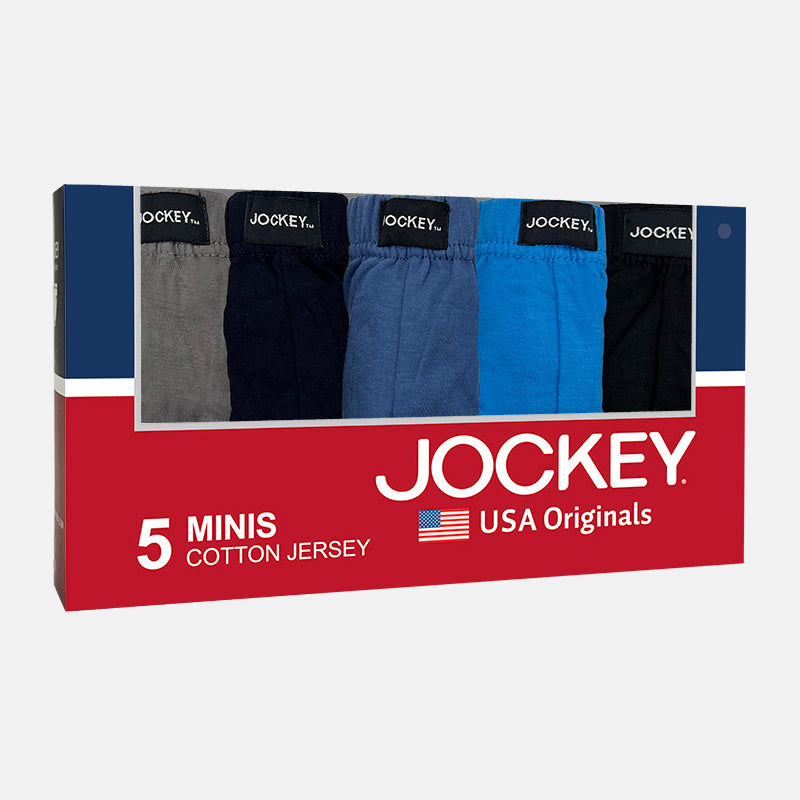 Jockey 5pcs Men's Briefs | Cotton jersey | Mini | JMB308649AS1