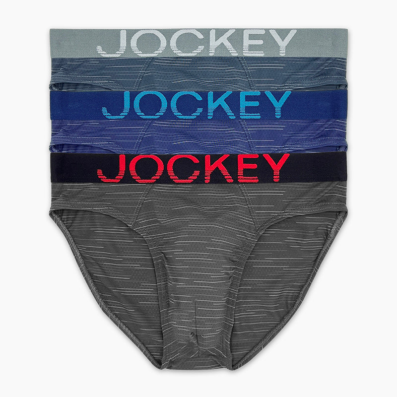 Jockey® 3pcs Men's Briefs | Microfiber Elastane | Active | JMB358838AS1