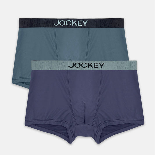 Jockey® 2pcs Men Trunks | Microfiber Elastane | USA Originals | JMX358860AS1