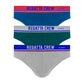 Regatta Crew 3pcs Men's Mini Briefs | Bamboo Elastane | RMB238023AS1