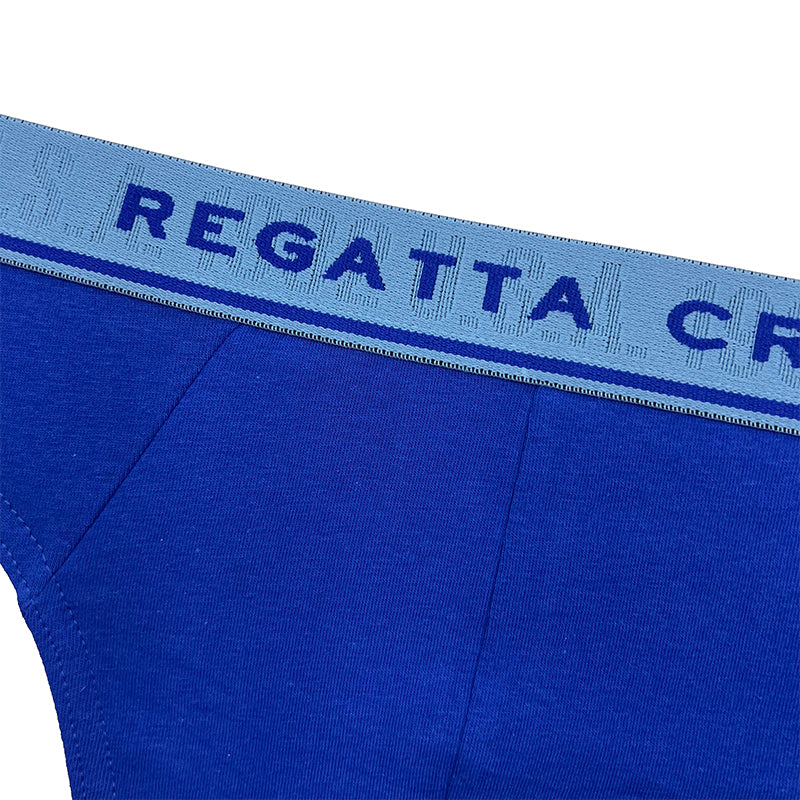 Regatta Crew 3pcs Men's Briefs | Cotton Elastane | Hipster | RMB238027AS1