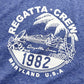 Regatta Crew Men's Round Neck Graphic Tee | Cotton | RMT278487