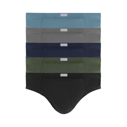 Byford 5pcs Men's Briefs | Combed Cotton | Classic | BMB207989AS1