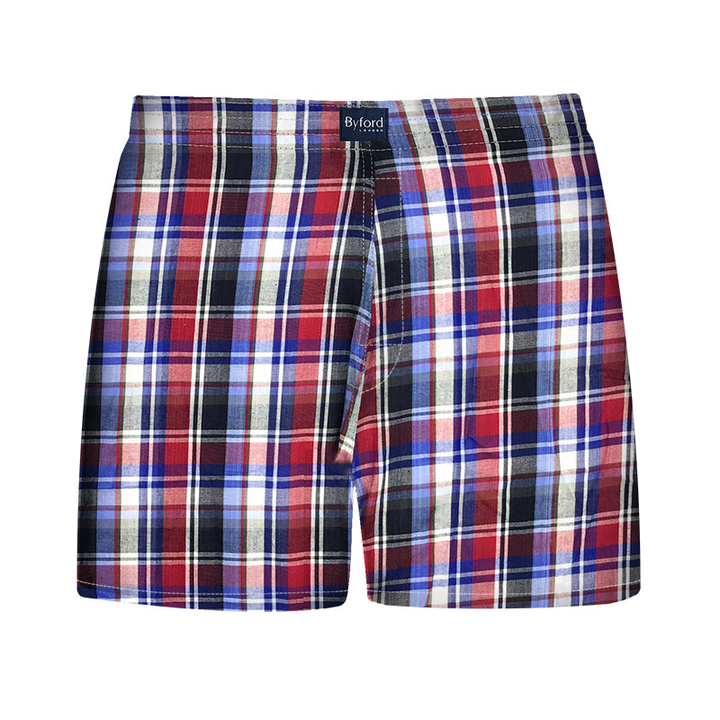 Byford 1pc Men's Woven Boxer Shorts | Cotton Blend | BMX806608AS1