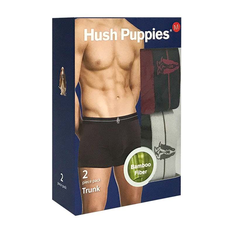 Hush Puppies 2pcs Men's Trunks | Bamboo Elastane | HMX705536AS1