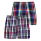 Hush Puppies 2pcs Men's Woven Boxer Shorts | Cotton Blend | HMX937275AS1