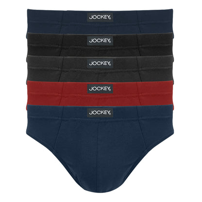 Jockey® 5pcs Men's Briefs | Cotton Elastane | Mini JMB157743AS1
