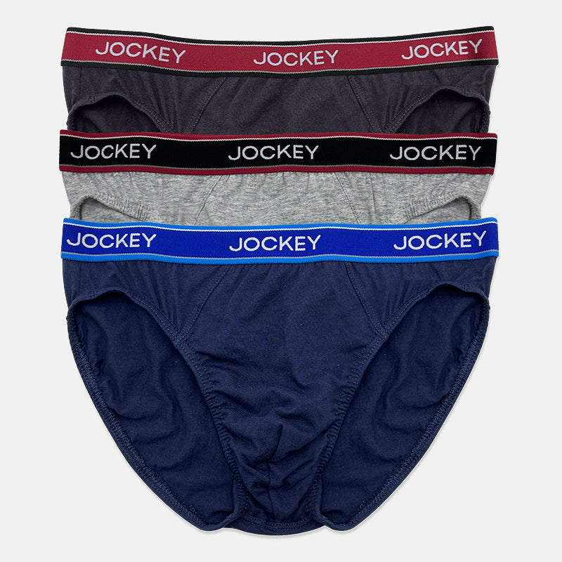 Jockey® 3pcs Men's Briefs | Cotton Jersey | Mini | JMB958469AS1