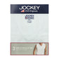 Jockey® 3pcs Men's V-Neck Muscle Tee | 100% Cotton | USA | JMN177832WHT