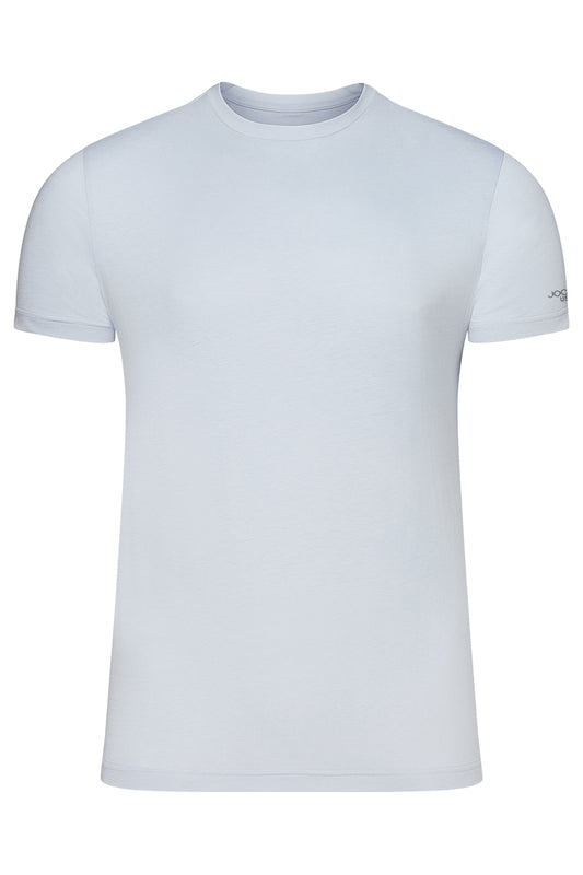 Jockey® Men's Basic Tee With Logo On Sleeve | Cotton Single Jersey | Slim Fit | JMT938617