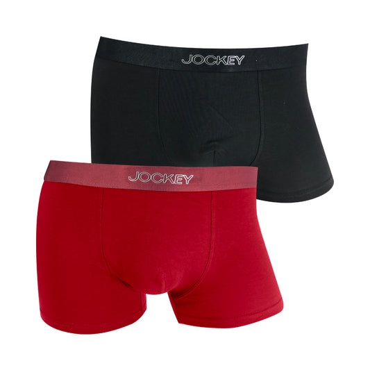 Jockey® 2pcs Men's Trunks | Cotton Elastane | JMX958468AS1