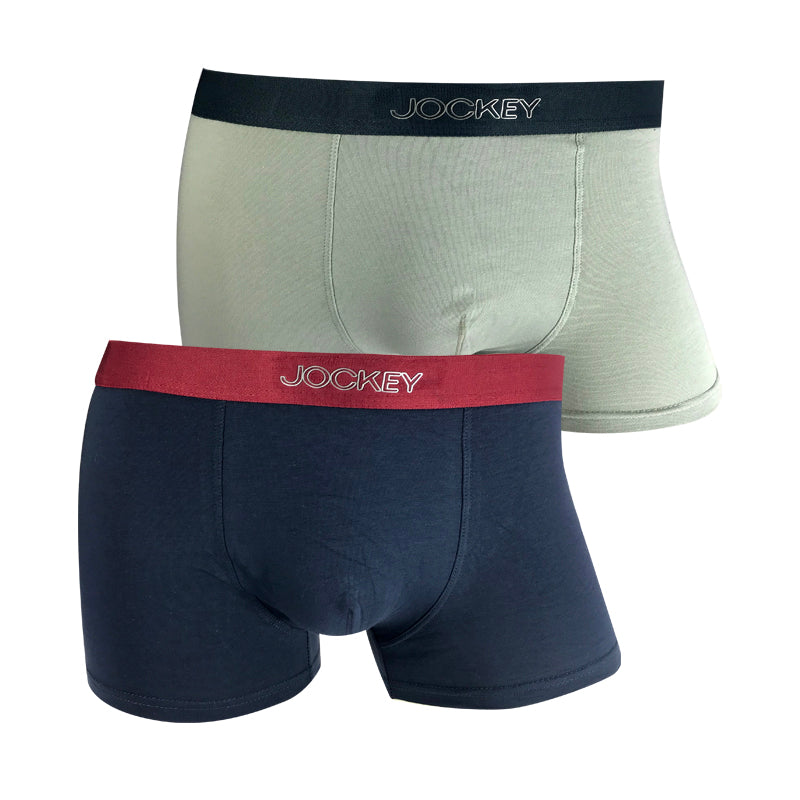 Jockey® 2pcs Men's Trunks | Cotton Elastane | JMX958468AS1