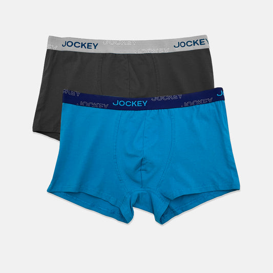 Jockey® 2pcs Men's Trunks | Cotton Elastane | JMX958472AS1