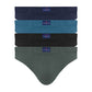 Regatta Crew 4pcs Men's Mini Briefs | Cotton Jersey | RMB237936AS1